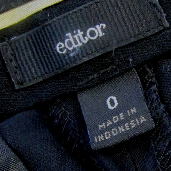 Express Black Editor Bermuda Shorts Size 0 - Picture 4 of 5